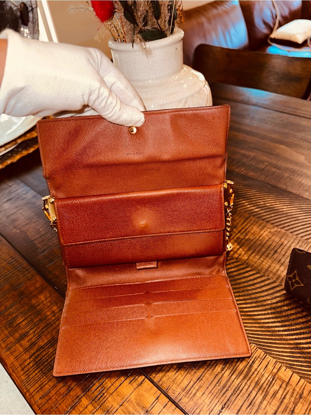 Louis Vuitton vintage international monogram wallet converted Crossbody - Picture 8 of 16